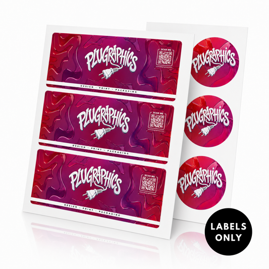 Custom Labels only • 150 ml Miron Jar